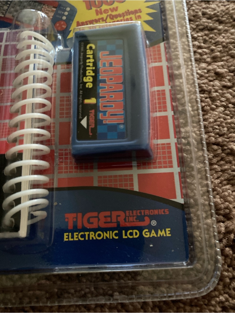 Tiger Electronics Jeopardy! Electronic  vintage game